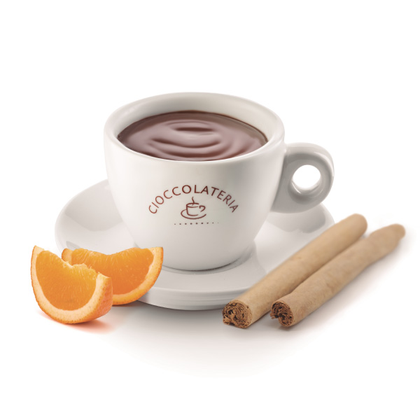 Chocolate a la Taza – Sabor Naranja y Canela