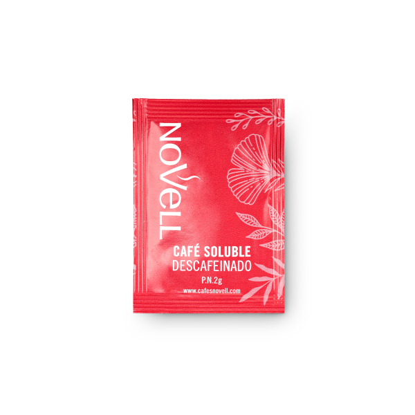 Café Descafeinado Soluble Novell (100 unidades)